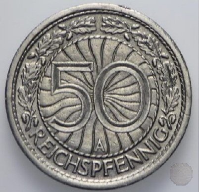 50 REICHSPFENNIG 1937 (Berlin)