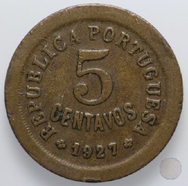 5 CENTAVOS 1927 (Lisbon)