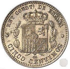 5 CENTIMOS 1877 (Barcelona)