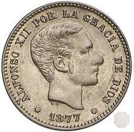 5 CENTIMOS 1877 (Barcelona)