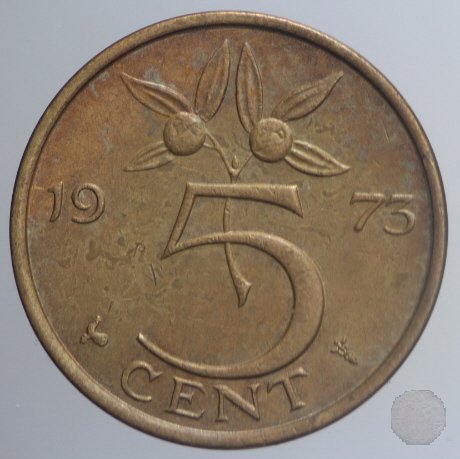 5 CENTS 1973 (Utrecht)