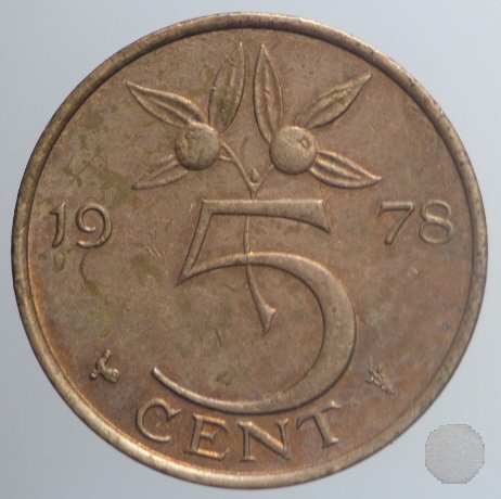 5 CENTS 1978 (Utrecht)