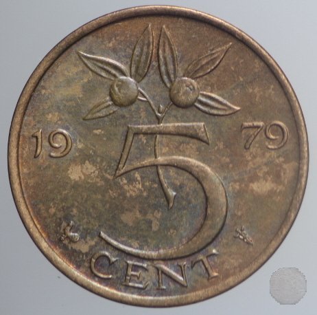 5 CENTS 1979 (Utrecht)