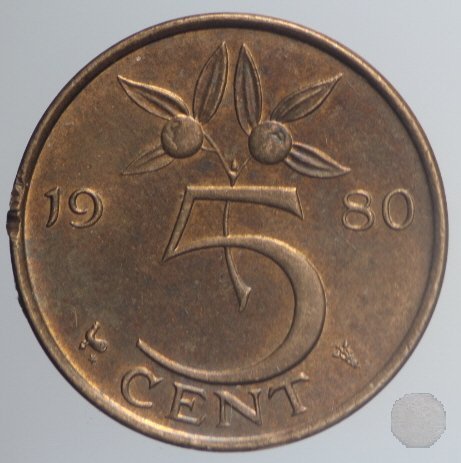 5 CENTS 1980 (Utrecht)