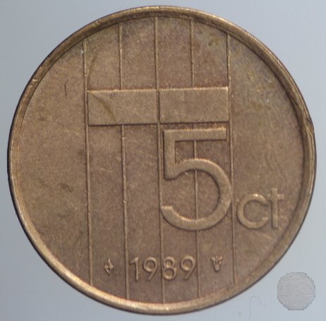 5 CENTS 1989 (Utrecht)