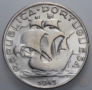 5 ESCUDOS 1943 (Lisbon)