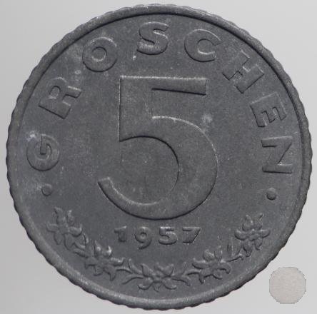 5 GROSCHEN 1957 (Vienna)