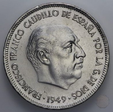 5 PESETAS 1949 (Madrid)