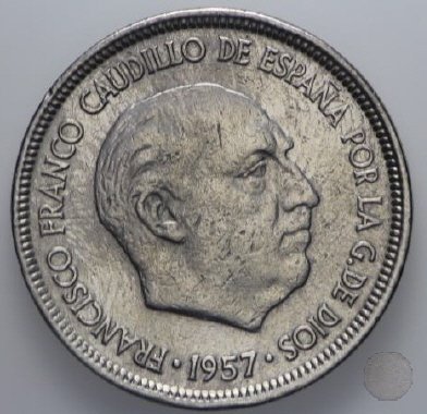 5 PESETAS 1957 (Madrid)