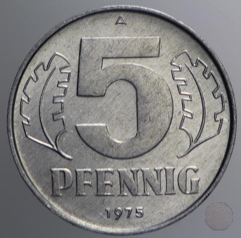 5 PFENNIG III tipo 1975 (Berlin)