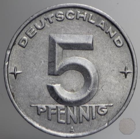 5 PFENNIG II tipo 1952 (Berlin)