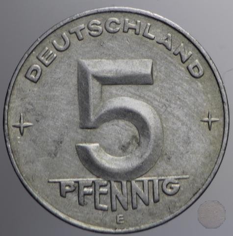 5 PFENNIG II tipo 1952 (Muldenhutten)