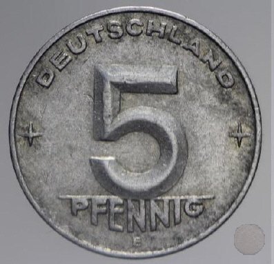 5 PFENNIG II tipo 1953 (Muldenhutten)