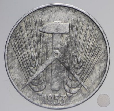 5 PFENNIG II tipo 1953 (Muldenhutten)