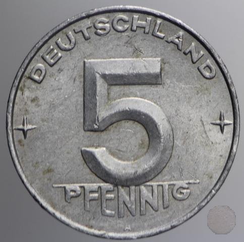 5 PFENNIG II tipo 1953 (Berlin)