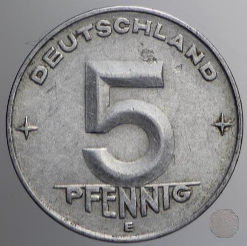 5 PFENNIG II tipo 1953 (Muldenhutten)