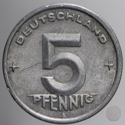 5 PFENNIG I tipo 1948 (Berlin)