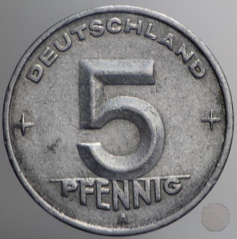 5 PFENNIG I tipo 1950 (Berlin)