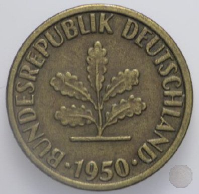 5 PFENNIG 1950 (Stuttgart)