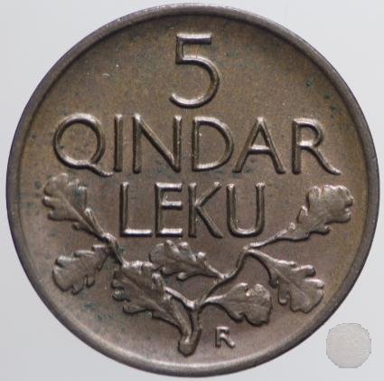 5 QINDAR LEKU 1926 (Roma)