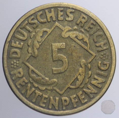 5 RENTENPFENNIG 1924 (Hamburg)