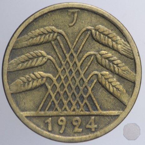 5 RENTENPFENNIG 1924 (Hamburg)