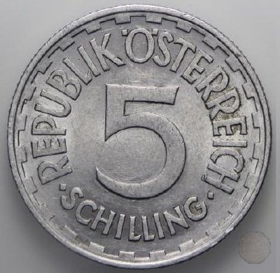 5 SCHILLING 1952 (Vienna)