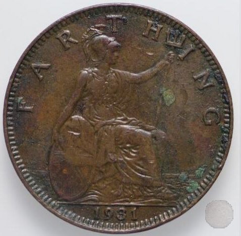 FARTHING II TIPO 1931 (Londra)