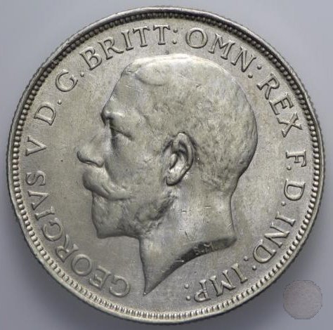 FLORIN (TWO SHILLING) ARGENTO 1919 (Londra)