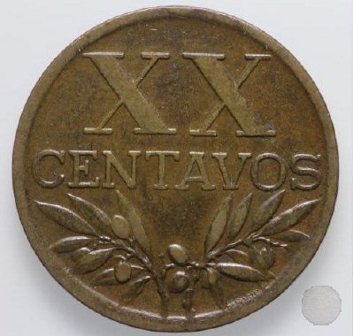 XX CENTAVOS 1942 (Lisbon)