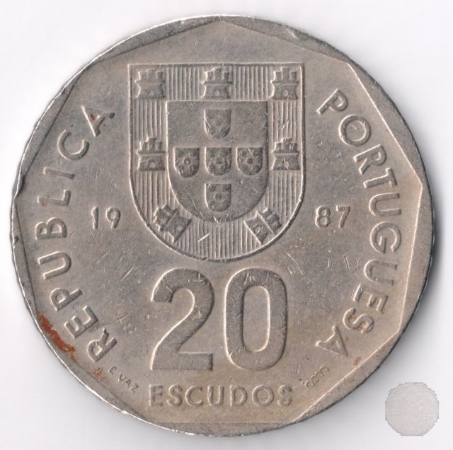 20 ESCUDOS 1987 (Lisbon)