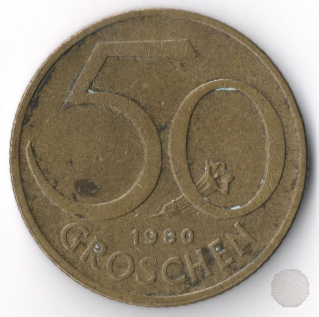 50 GROSCHEN 1980 (Vienna)