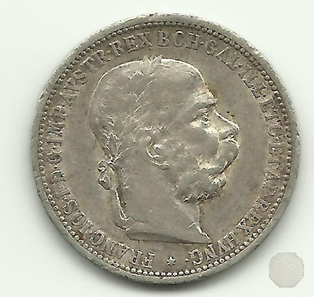 1 CORONA I tipo 1893 (Vienna)