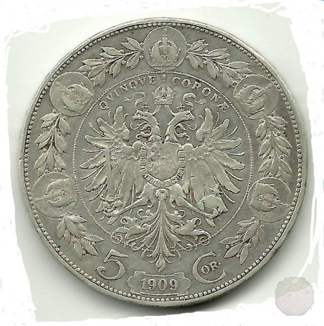 5 CORONA III tipo 1909 (Vienna)