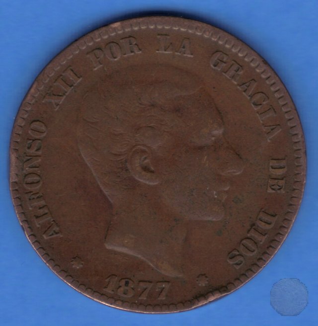 10 CENTIMOS 1877 (Barcelona)
