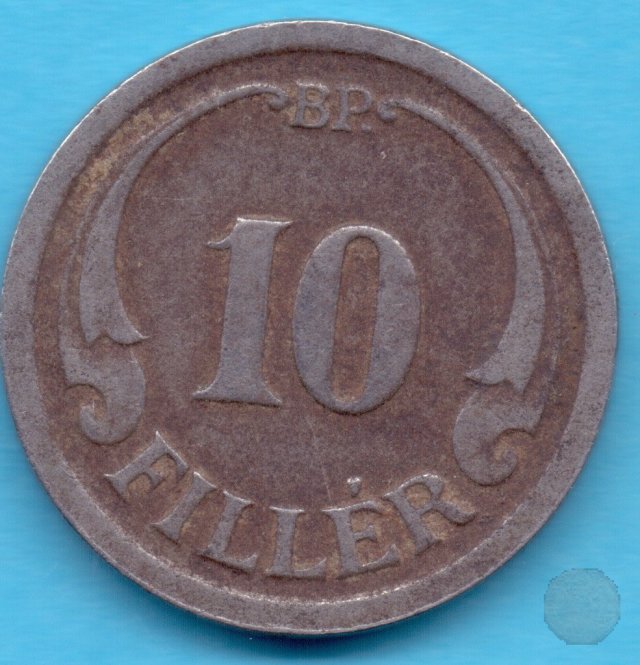 10 FILLER II tipo 1941 (Budapest)