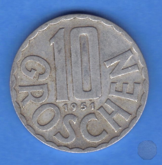 10 GROSCHEN 1951 (Vienna)