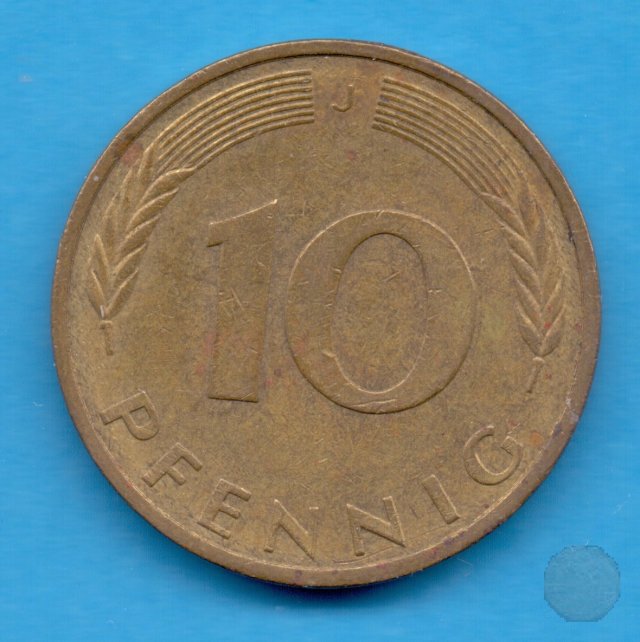 10 PFENNIG 1984 (Hamburg)