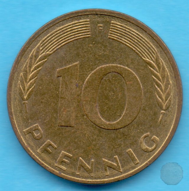 10 PFENNIG 1986 (Stuttgart)