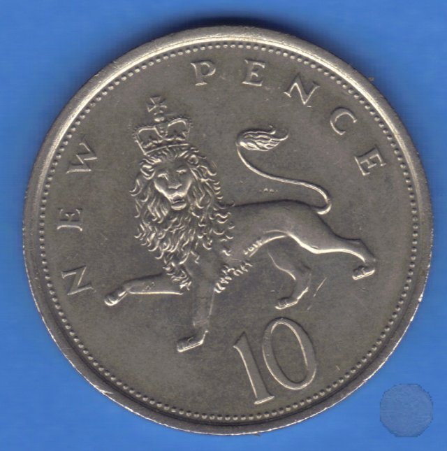 10 new pence 1976 (Londra)