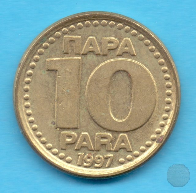 10 para III tipo 1997 (Belgrad)