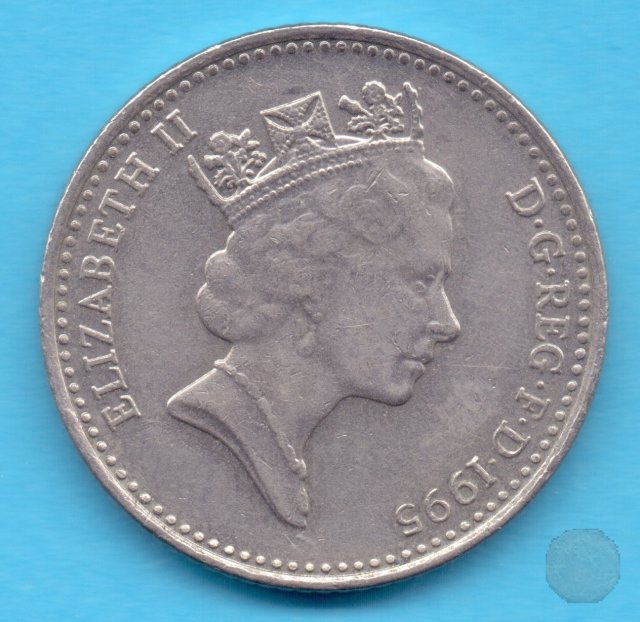 10 pence IV tipo 1995 (Londra)