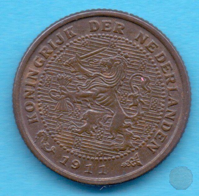 1/2 CENT III tipo 1911 (Utrecht)