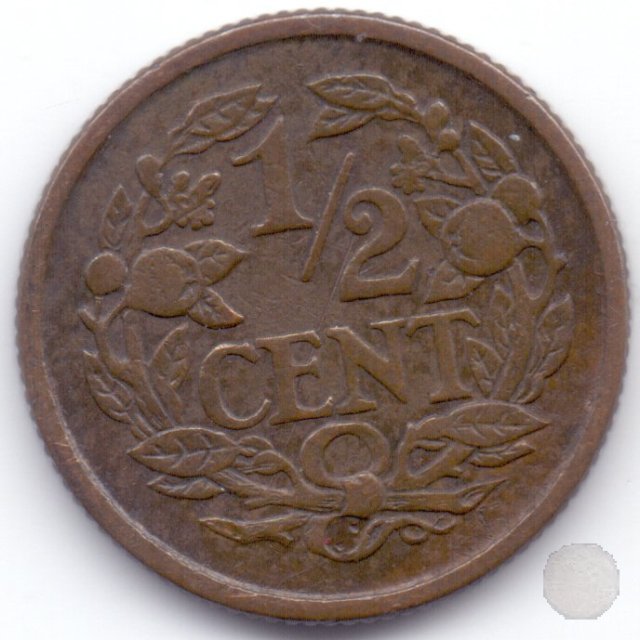 1/2 CENT III tipo 1936 (Utrecht)