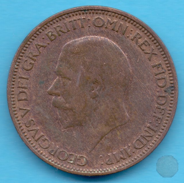 1/2 PENNY III TIPO 1932 (Londra)