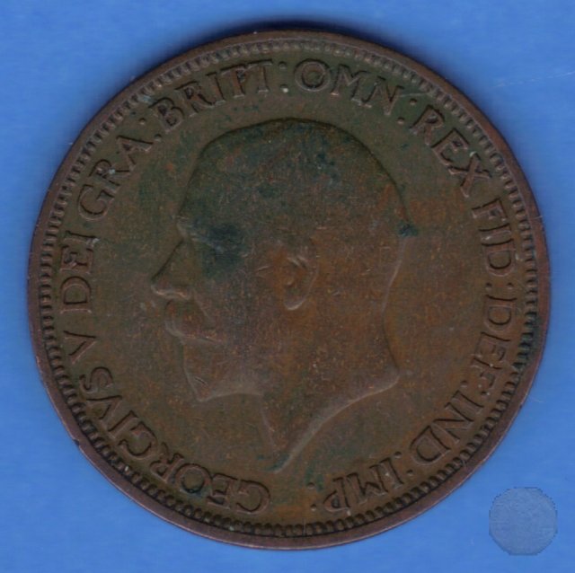 1/2 PENNY III TIPO 1935 (Londra)