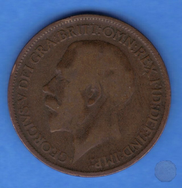 1/2 PENNY I TIPO 1918 (Londra)