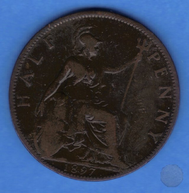 1/2 PENNY 1897 (King'S Norton)