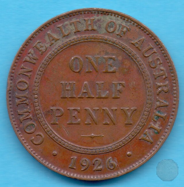 1/2 PENNY 1926 (Melbourne)