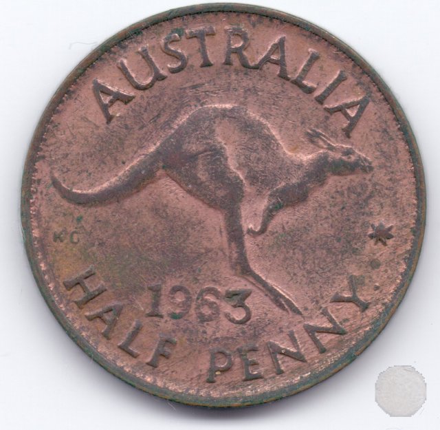 1/2 PENNY 1963 (Perth)